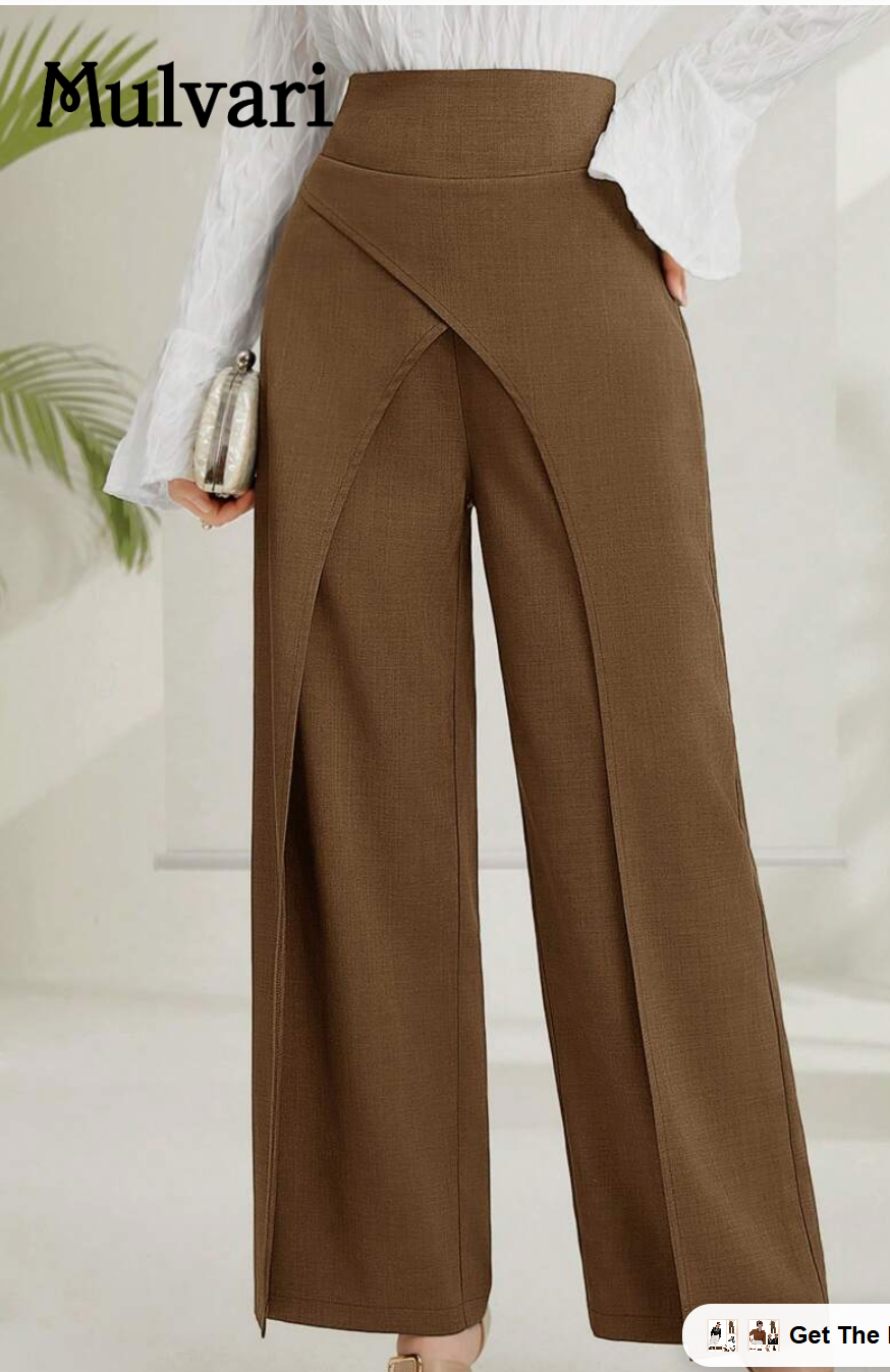 Pantalon portefeuille marron
