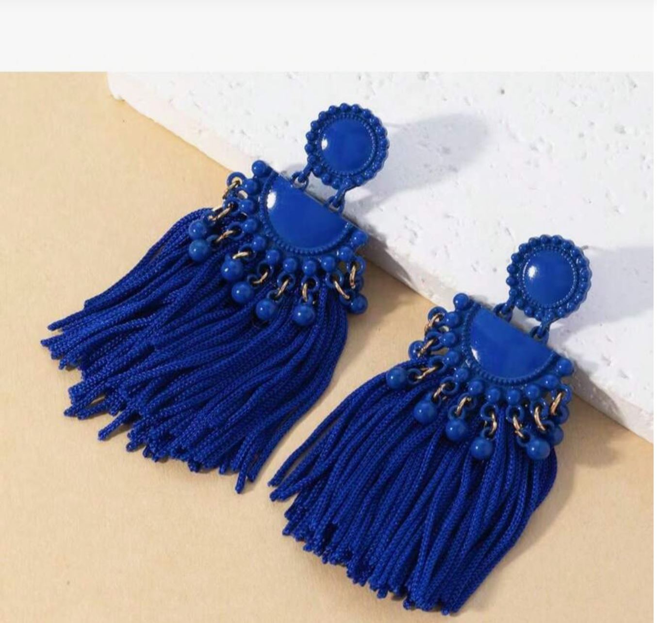 Boucle Leila bleue