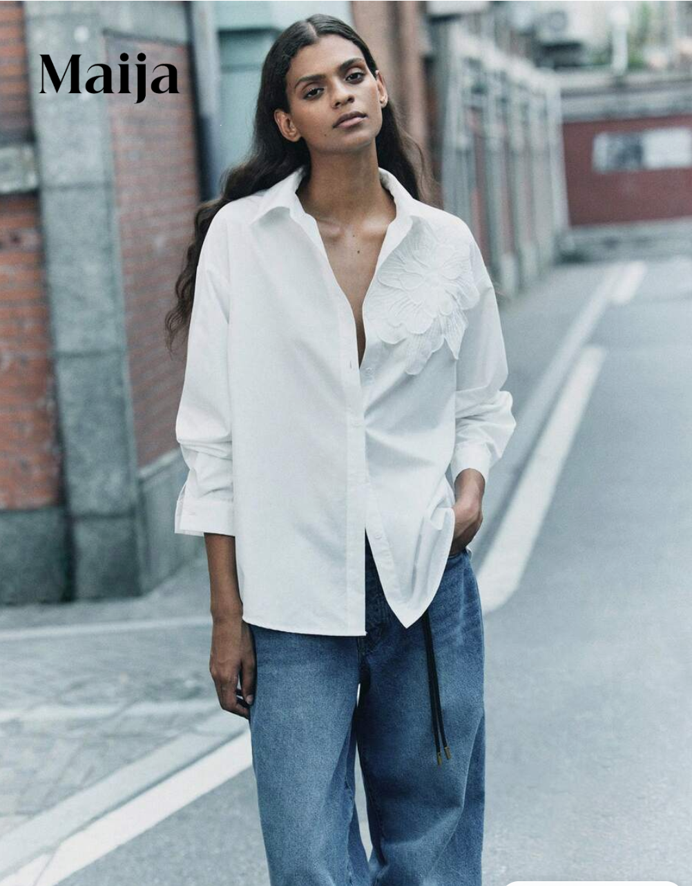 Chemise fleur