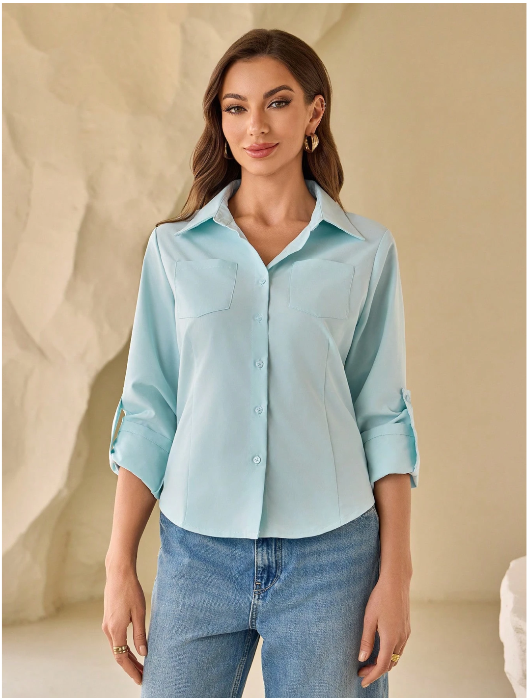 Chemise manches longues