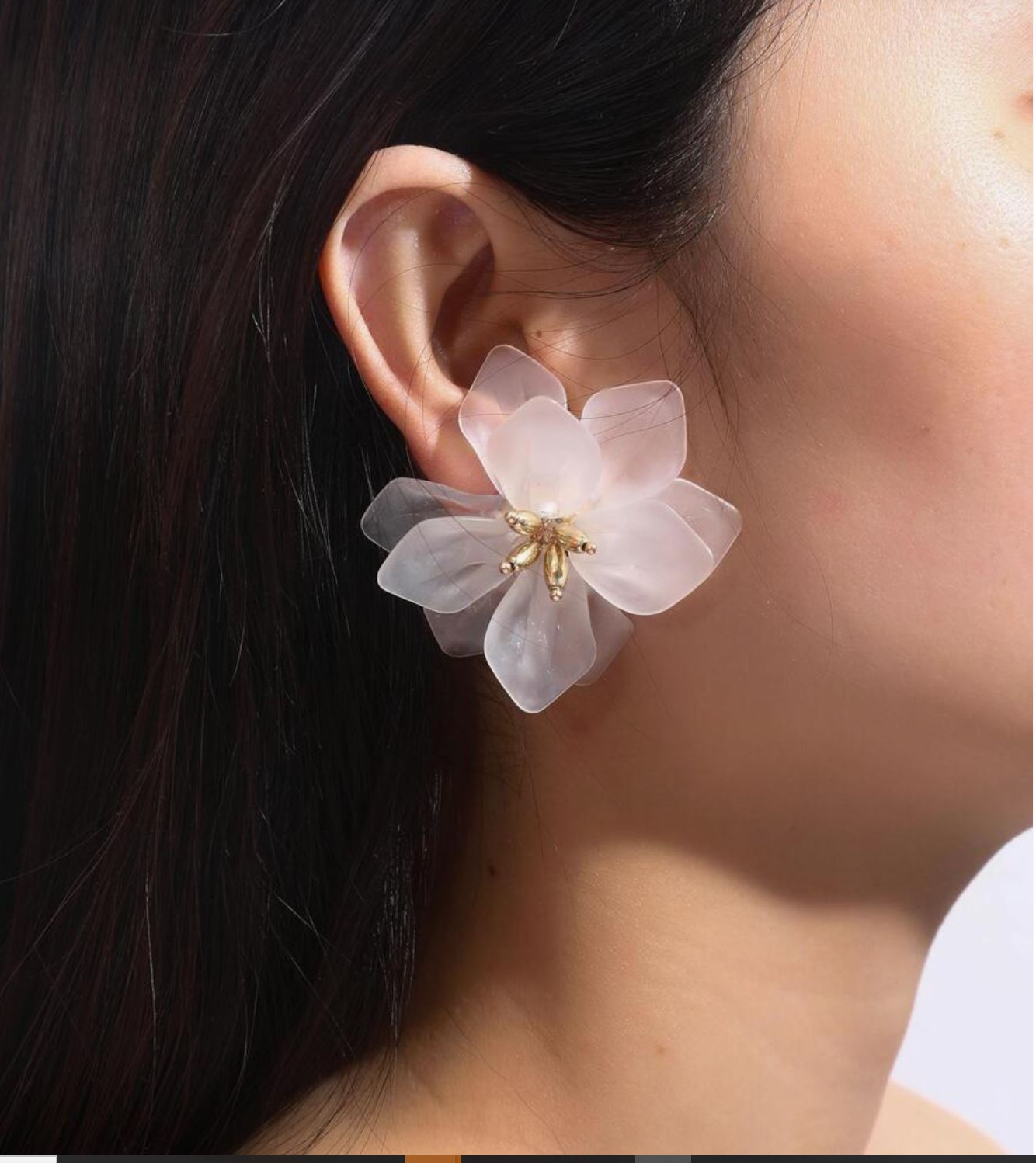 Boucle Ines blanche