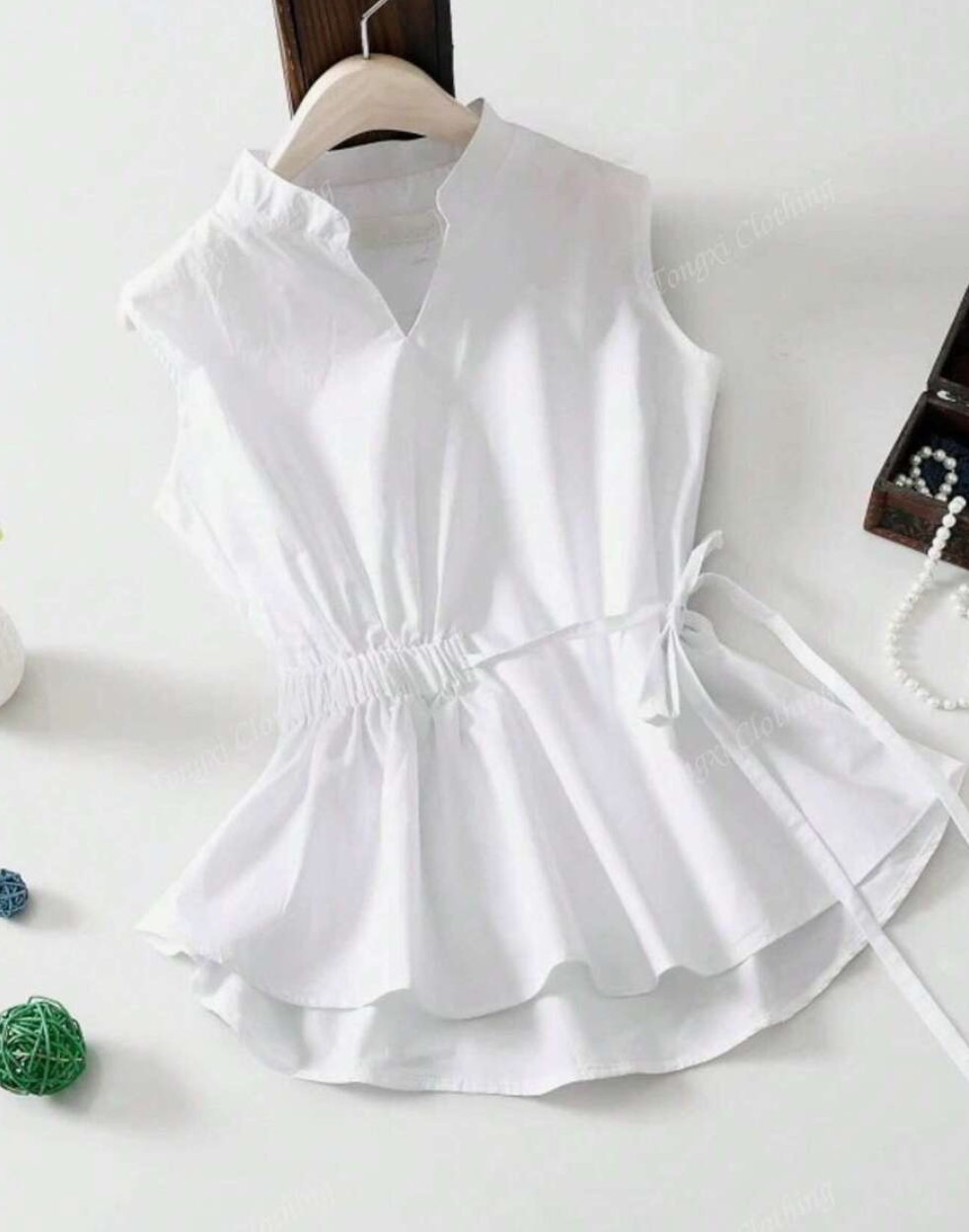 Chemise sans manches