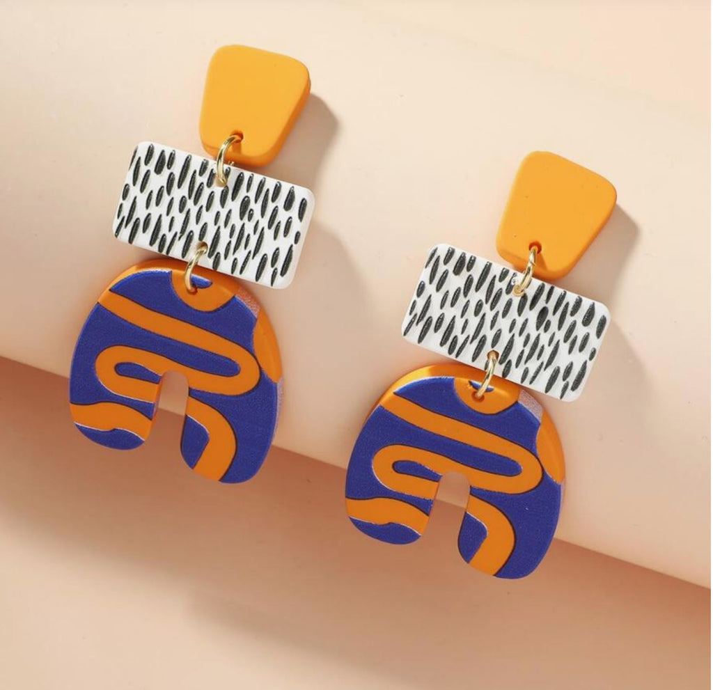 Boucle Adjara orange