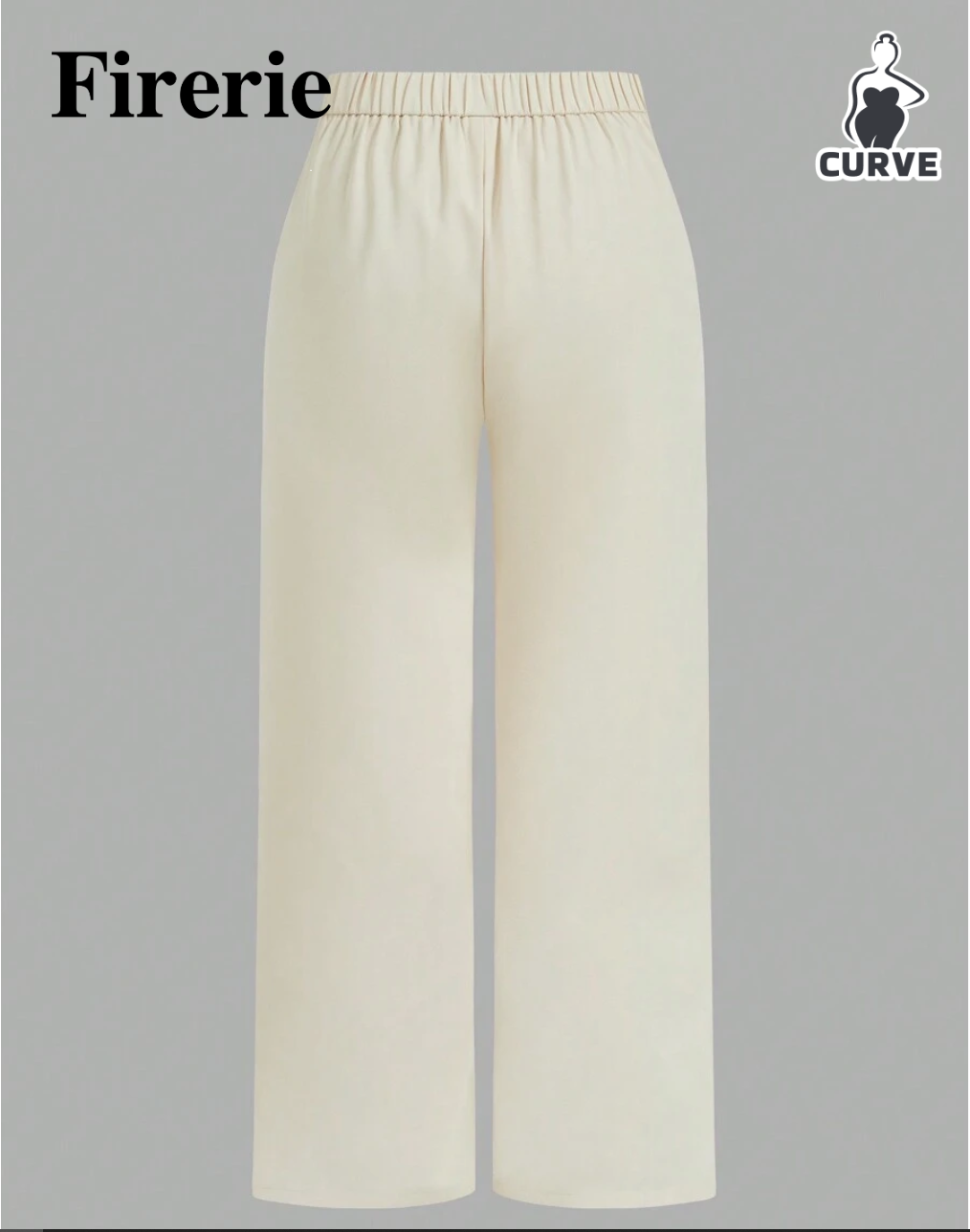 Bas large beige boutons dorés
